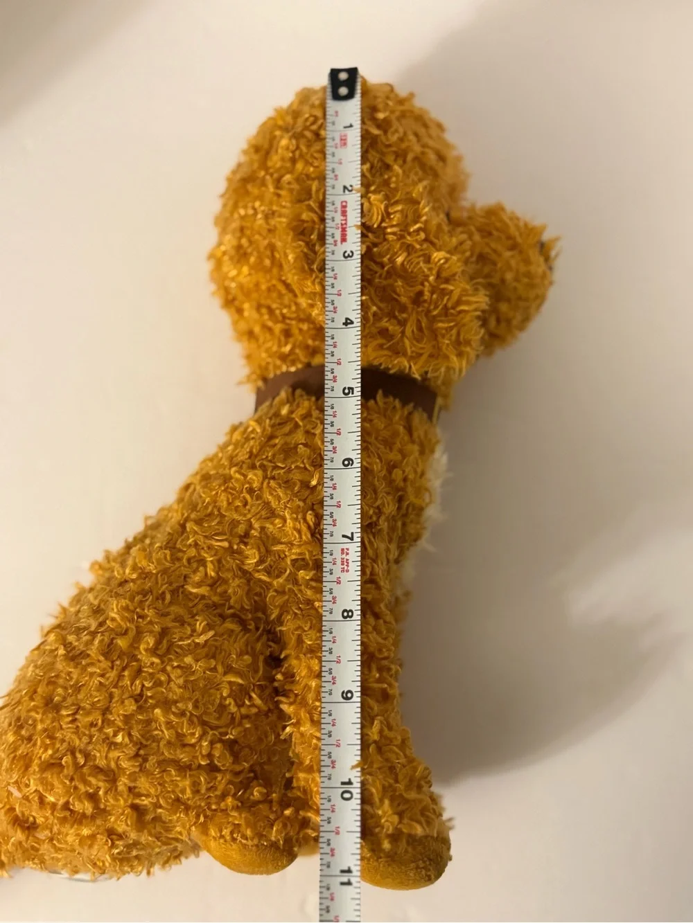 Disney Fancy Nancy Brown Dog Plush Stuffed Animal 11in 2014 MPN 1658A001 Sounds